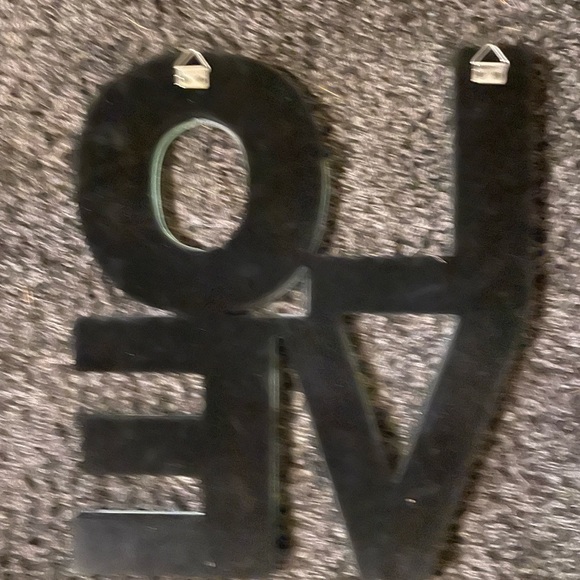 Believed Mirrored Love Sign Wall Decor - Picture 3 of 4